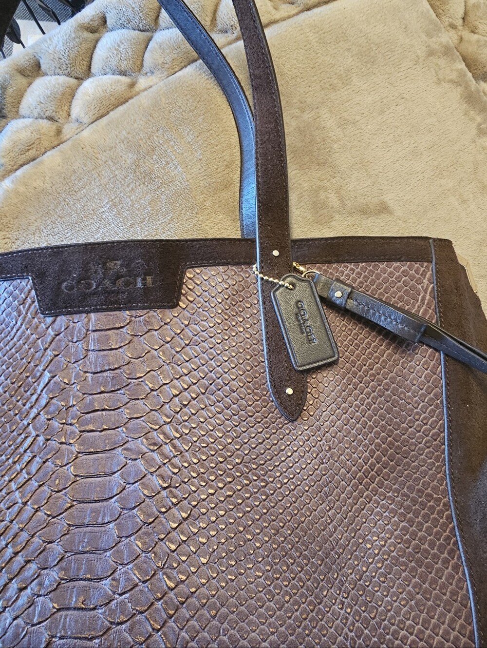 Coach Brown Interior with Gold Hardware - Picture 7 of 10
